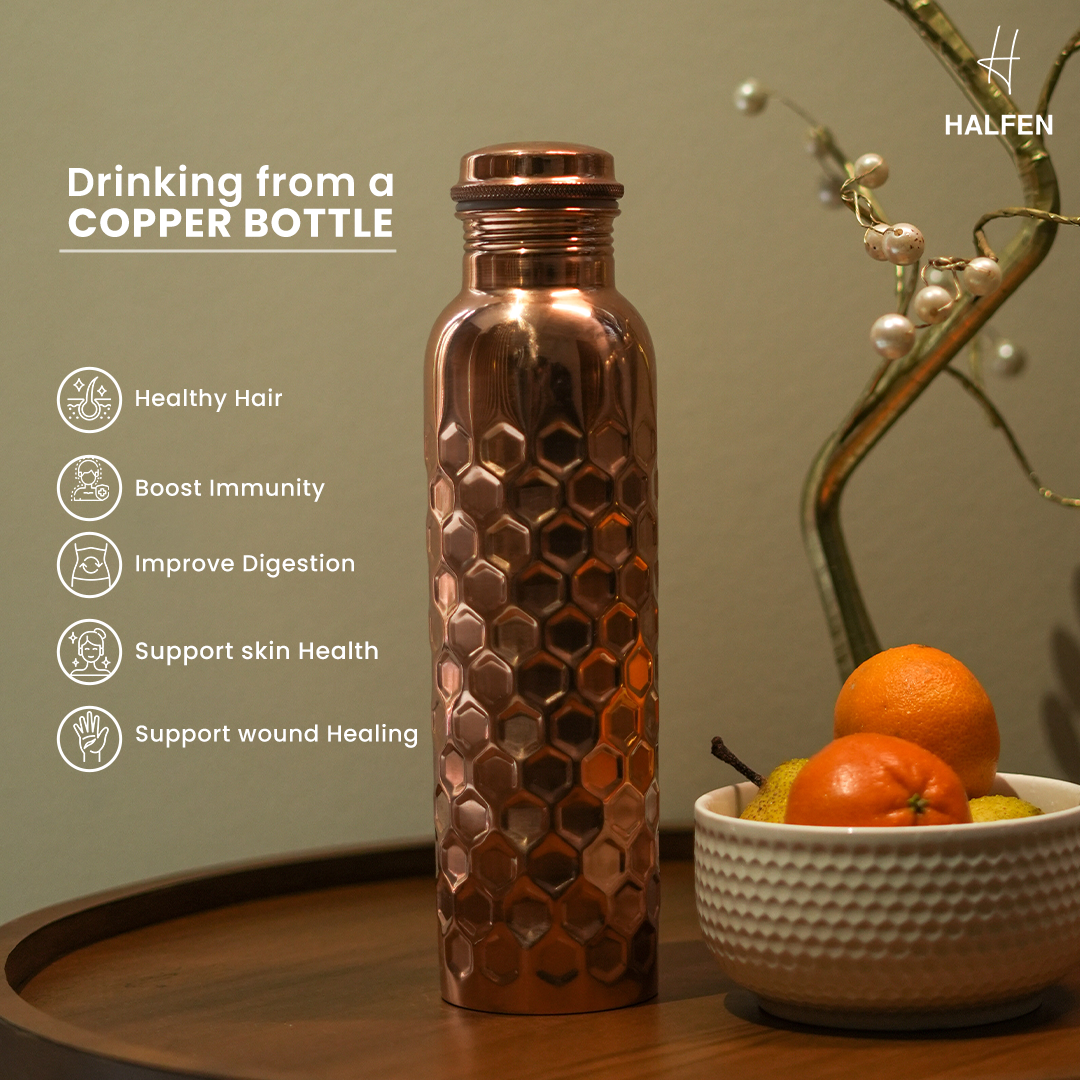 Halfen Rustic - Copper Bottle