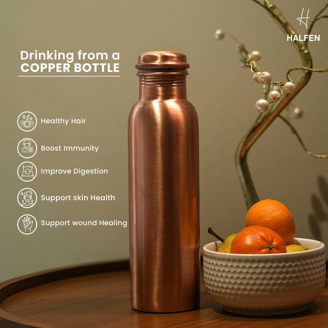 Halfen Natura - Copper bottle